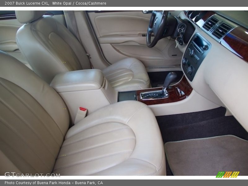 White Opal / Cocoa/Cashmere 2007 Buick Lucerne CXL