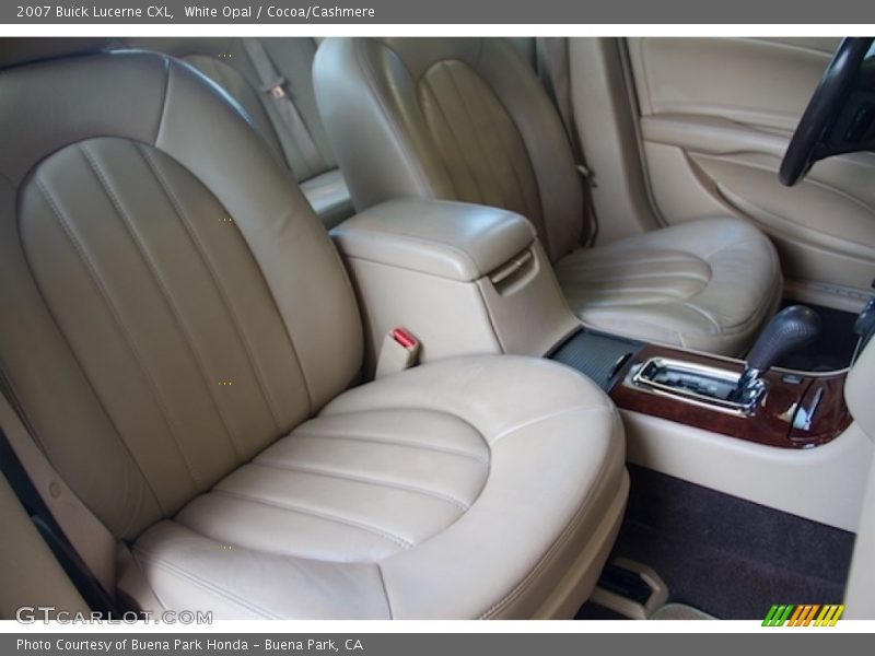 White Opal / Cocoa/Cashmere 2007 Buick Lucerne CXL