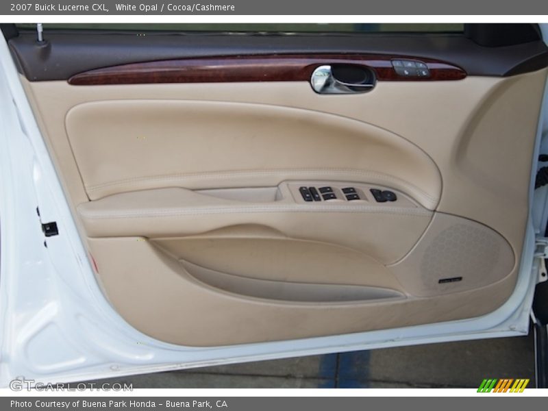 White Opal / Cocoa/Cashmere 2007 Buick Lucerne CXL