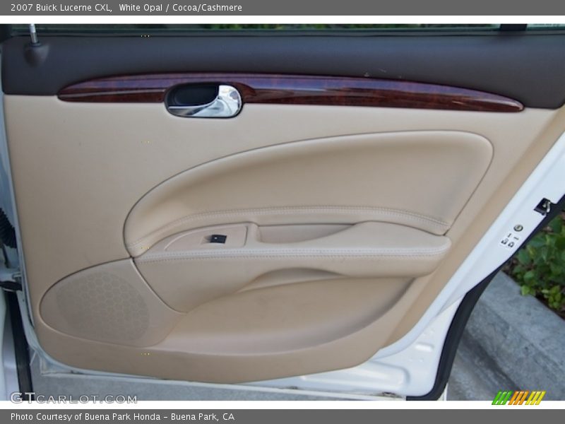 White Opal / Cocoa/Cashmere 2007 Buick Lucerne CXL