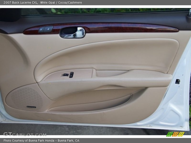 White Opal / Cocoa/Cashmere 2007 Buick Lucerne CXL