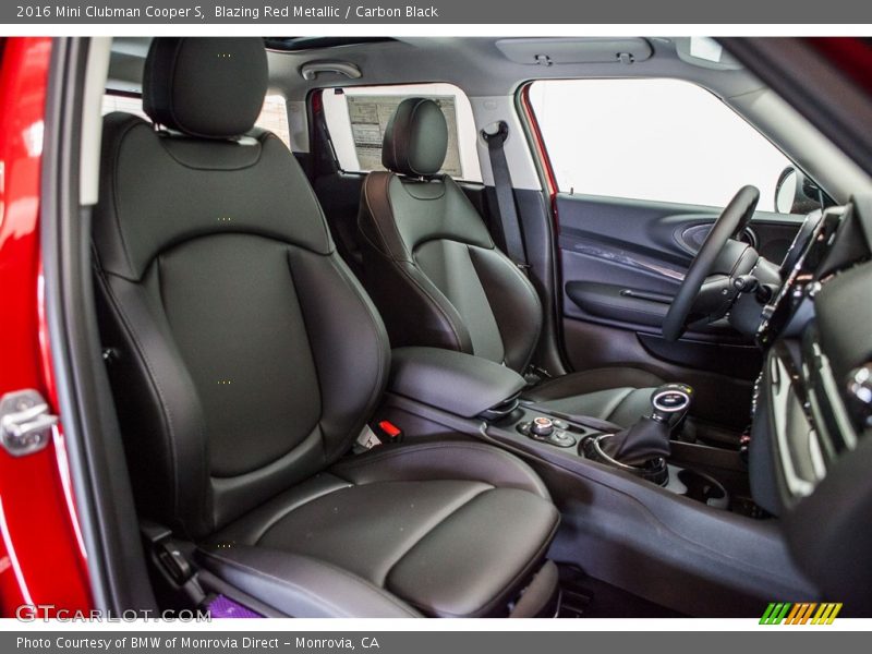 Blazing Red Metallic / Carbon Black 2016 Mini Clubman Cooper S
