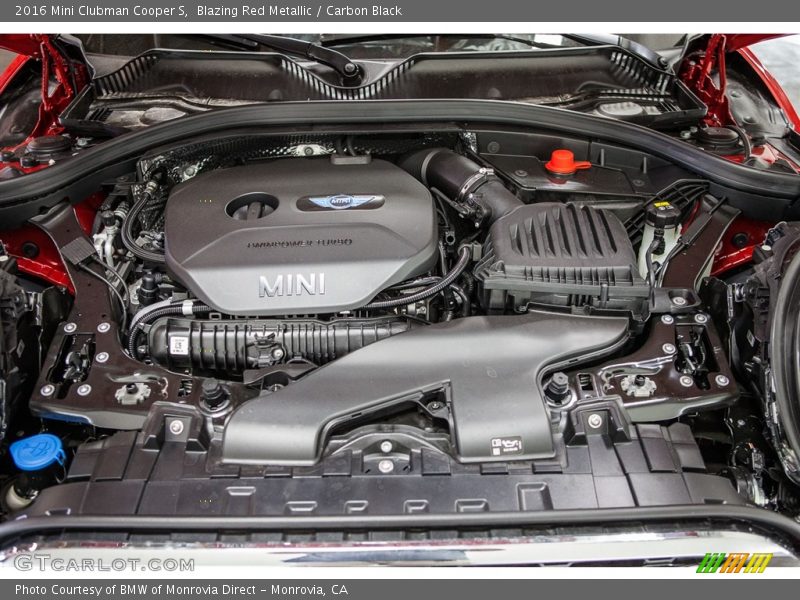 Blazing Red Metallic / Carbon Black 2016 Mini Clubman Cooper S
