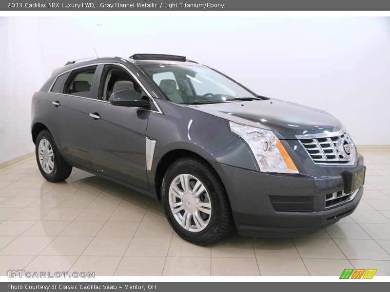 Gray Flannel Metallic / Light Titanium/Ebony 2013 Cadillac SRX Luxury FWD