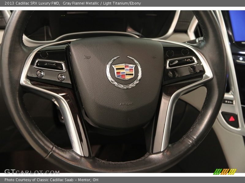 Gray Flannel Metallic / Light Titanium/Ebony 2013 Cadillac SRX Luxury FWD