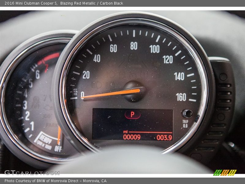 Blazing Red Metallic / Carbon Black 2016 Mini Clubman Cooper S
