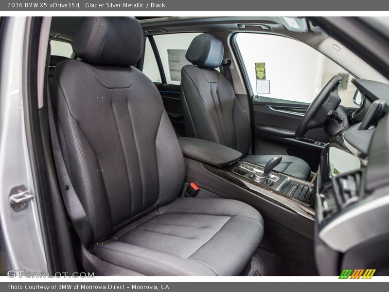 Glacier Silver Metallic / Black 2016 BMW X5 xDrive35d