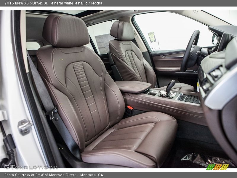  2016 X5 xDrive50i Mocha Interior
