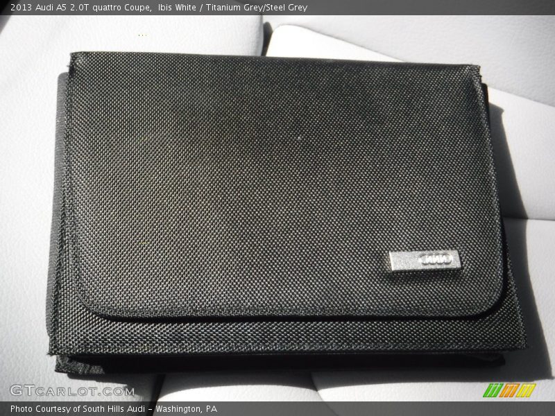 Ibis White / Titanium Grey/Steel Grey 2013 Audi A5 2.0T quattro Coupe