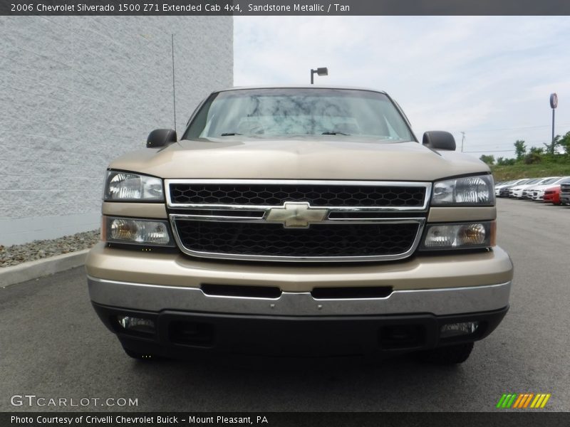Sandstone Metallic / Tan 2006 Chevrolet Silverado 1500 Z71 Extended Cab 4x4
