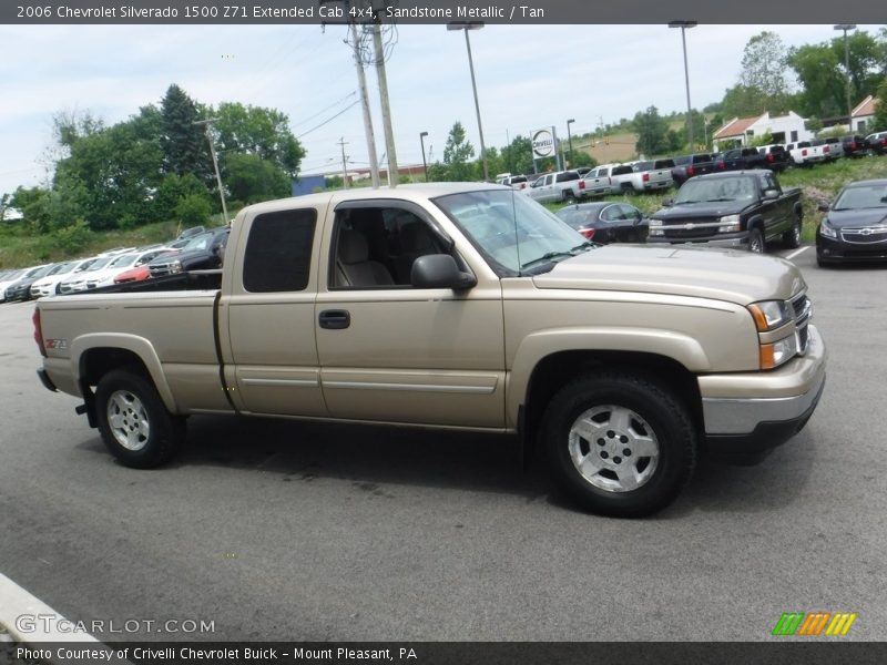 Sandstone Metallic / Tan 2006 Chevrolet Silverado 1500 Z71 Extended Cab 4x4