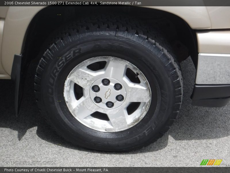 Sandstone Metallic / Tan 2006 Chevrolet Silverado 1500 Z71 Extended Cab 4x4
