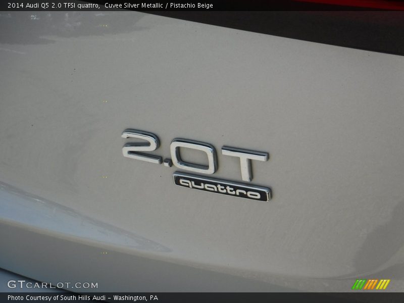 Cuvee Silver Metallic / Pistachio Beige 2014 Audi Q5 2.0 TFSI quattro