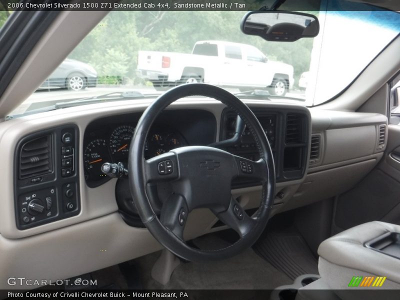 Sandstone Metallic / Tan 2006 Chevrolet Silverado 1500 Z71 Extended Cab 4x4