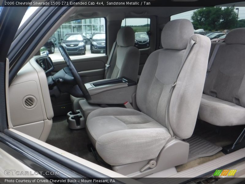 Sandstone Metallic / Tan 2006 Chevrolet Silverado 1500 Z71 Extended Cab 4x4