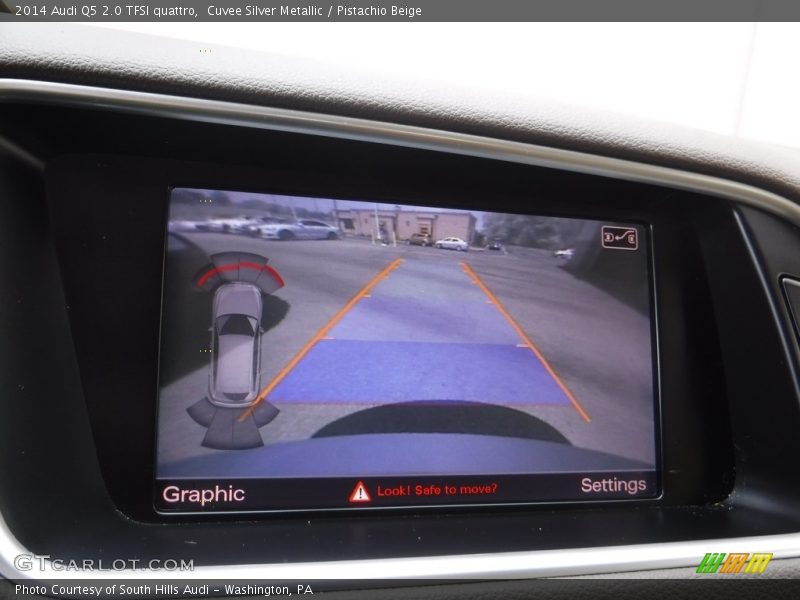 Cuvee Silver Metallic / Pistachio Beige 2014 Audi Q5 2.0 TFSI quattro