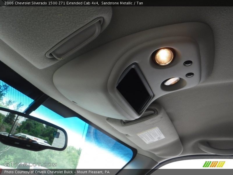 Sandstone Metallic / Tan 2006 Chevrolet Silverado 1500 Z71 Extended Cab 4x4