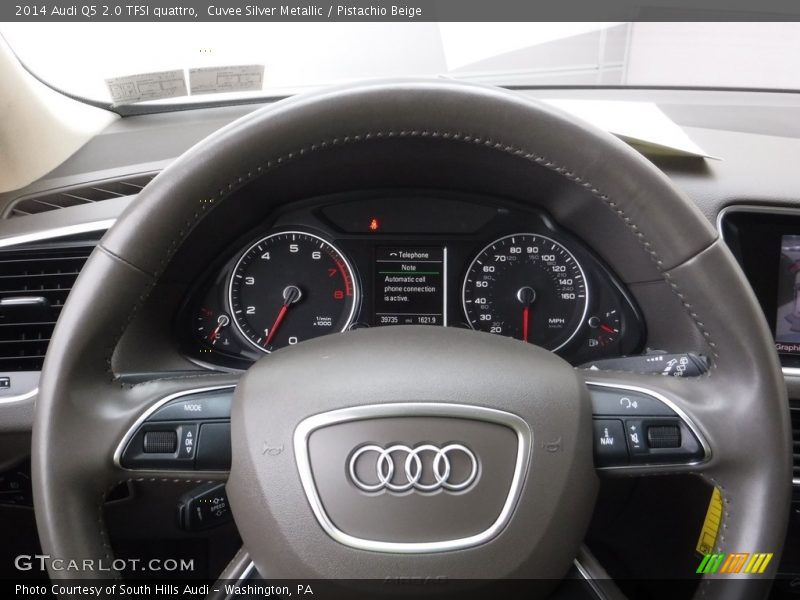 Cuvee Silver Metallic / Pistachio Beige 2014 Audi Q5 2.0 TFSI quattro