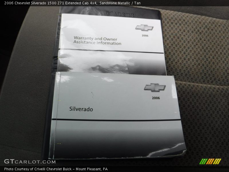 Sandstone Metallic / Tan 2006 Chevrolet Silverado 1500 Z71 Extended Cab 4x4