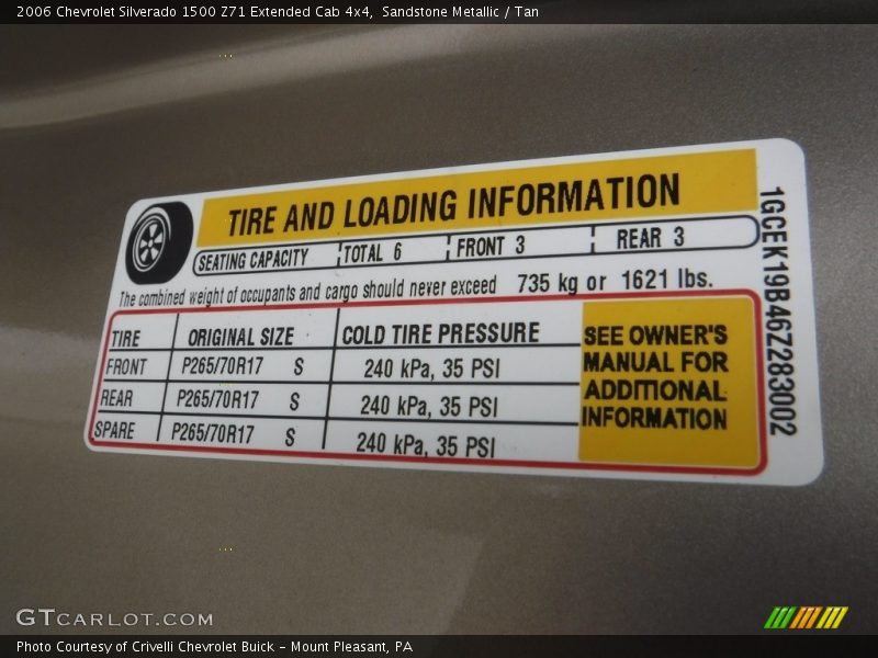 Sandstone Metallic / Tan 2006 Chevrolet Silverado 1500 Z71 Extended Cab 4x4