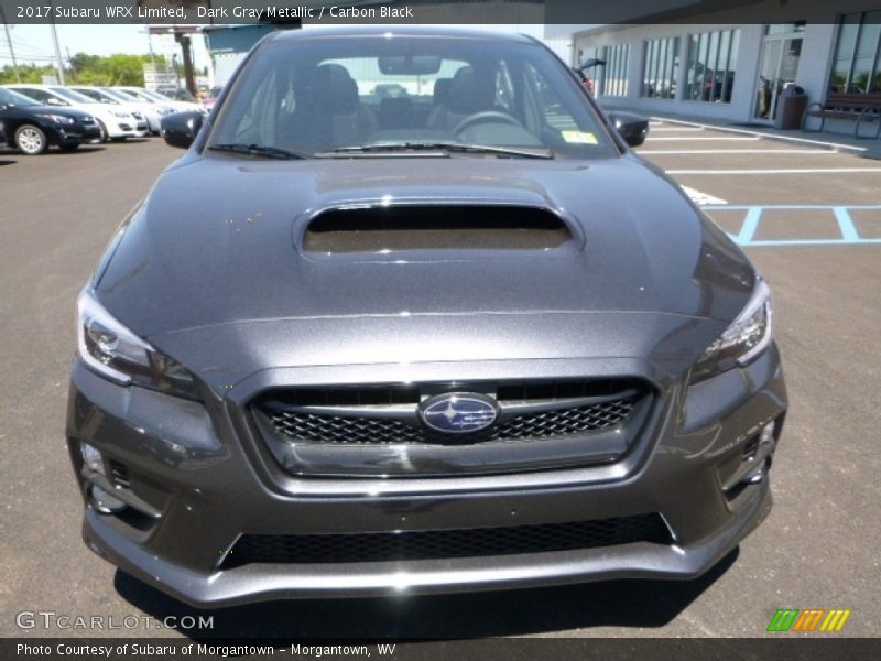 Dark Gray Metallic / Carbon Black 2017 Subaru WRX Limited