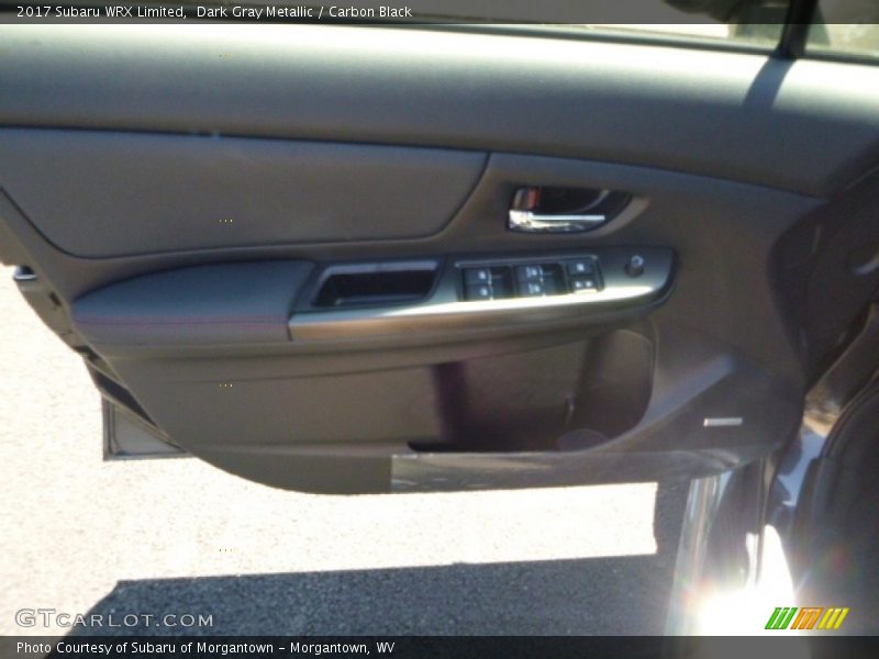 Dark Gray Metallic / Carbon Black 2017 Subaru WRX Limited