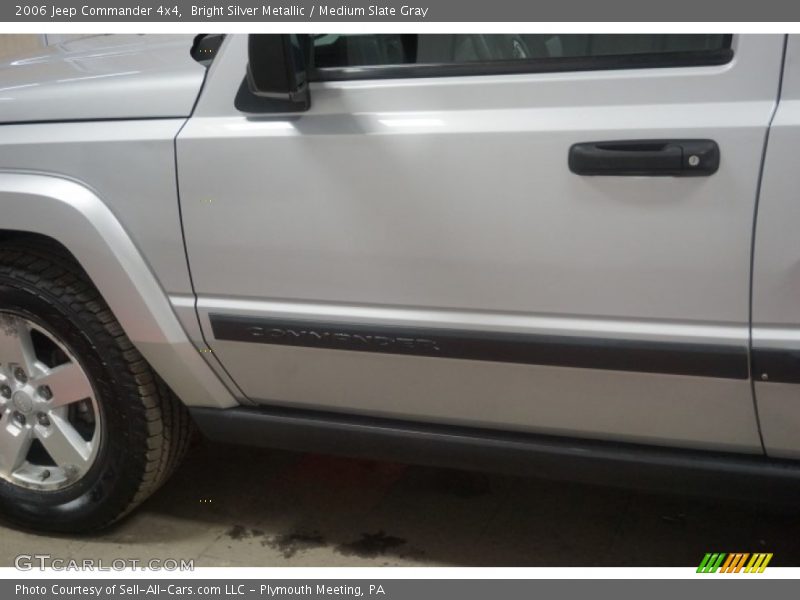 Bright Silver Metallic / Medium Slate Gray 2006 Jeep Commander 4x4