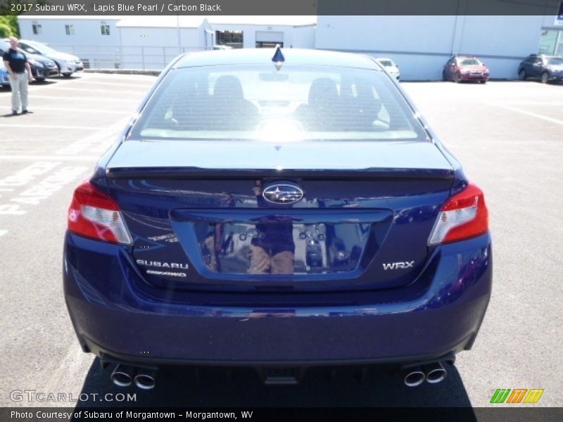 Lapis Blue Pearl / Carbon Black 2017 Subaru WRX