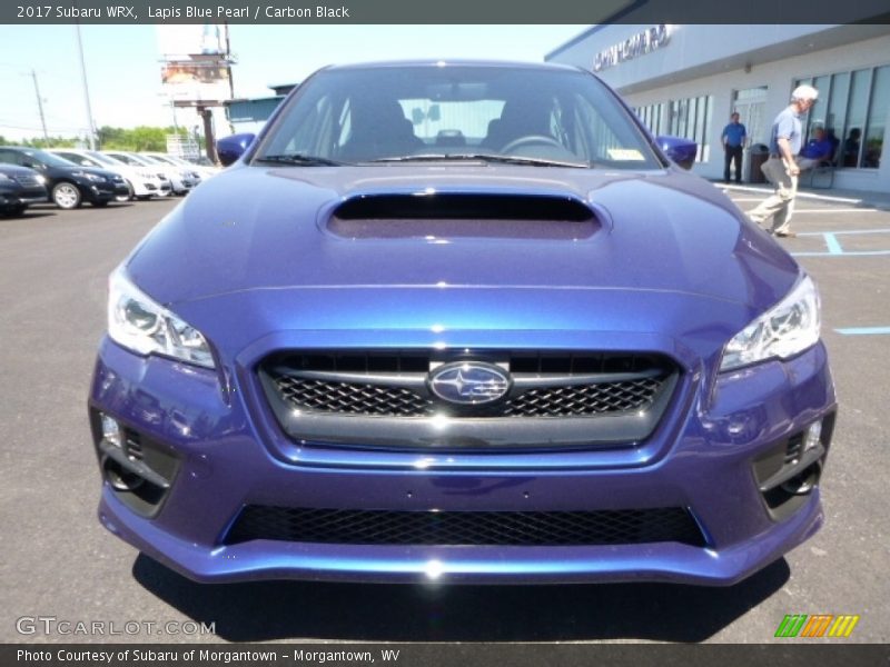 Lapis Blue Pearl / Carbon Black 2017 Subaru WRX