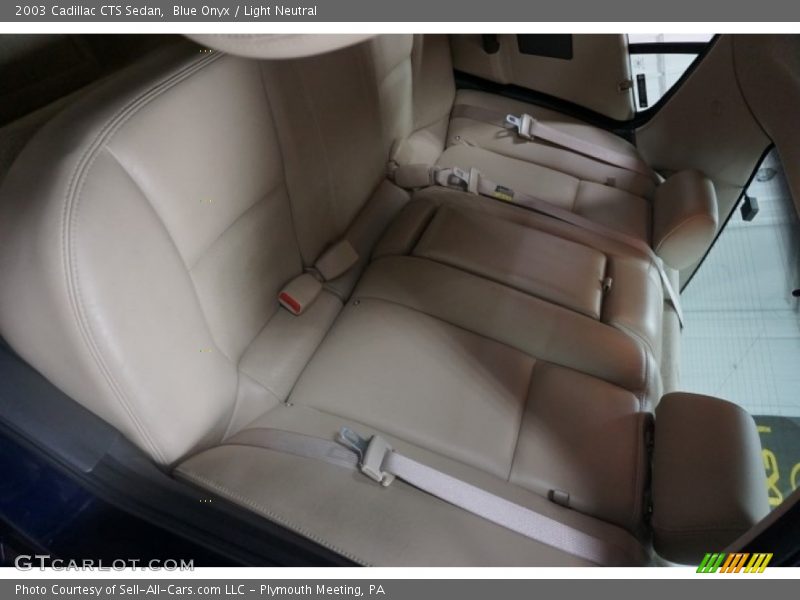 Blue Onyx / Light Neutral 2003 Cadillac CTS Sedan