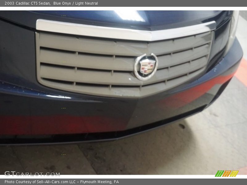 Blue Onyx / Light Neutral 2003 Cadillac CTS Sedan
