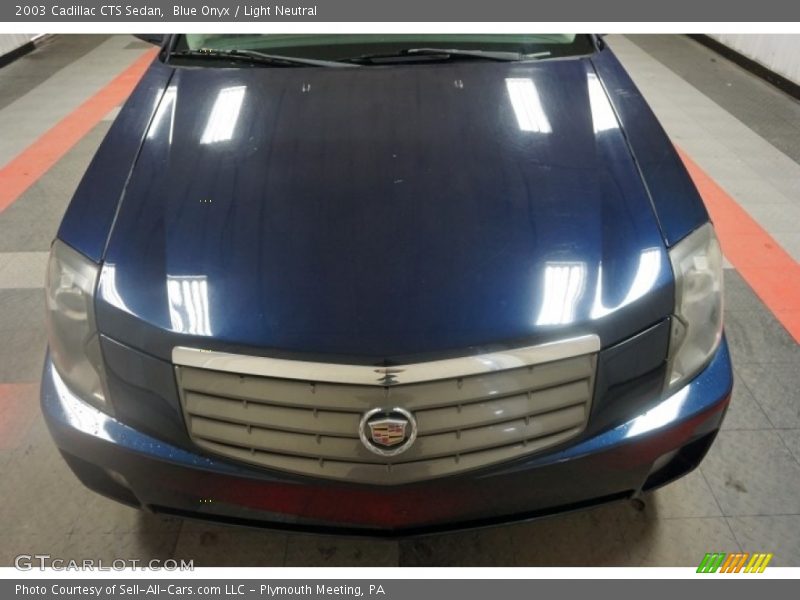 Blue Onyx / Light Neutral 2003 Cadillac CTS Sedan
