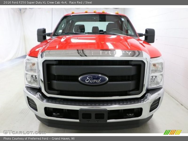 Race Red / Steel 2016 Ford F250 Super Duty XL Crew Cab 4x4