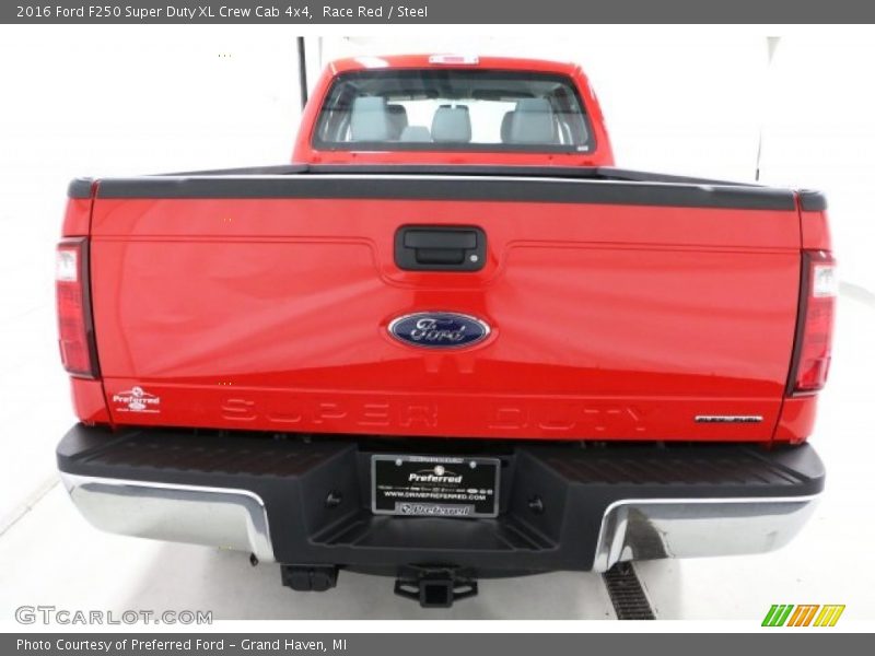 Race Red / Steel 2016 Ford F250 Super Duty XL Crew Cab 4x4