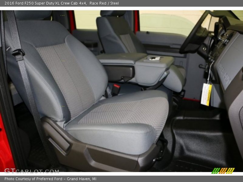 Race Red / Steel 2016 Ford F250 Super Duty XL Crew Cab 4x4