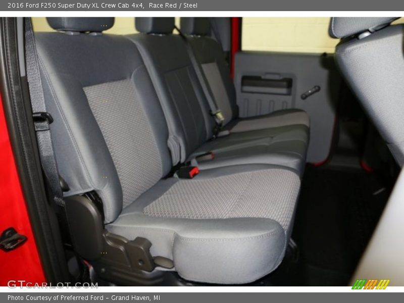 Race Red / Steel 2016 Ford F250 Super Duty XL Crew Cab 4x4