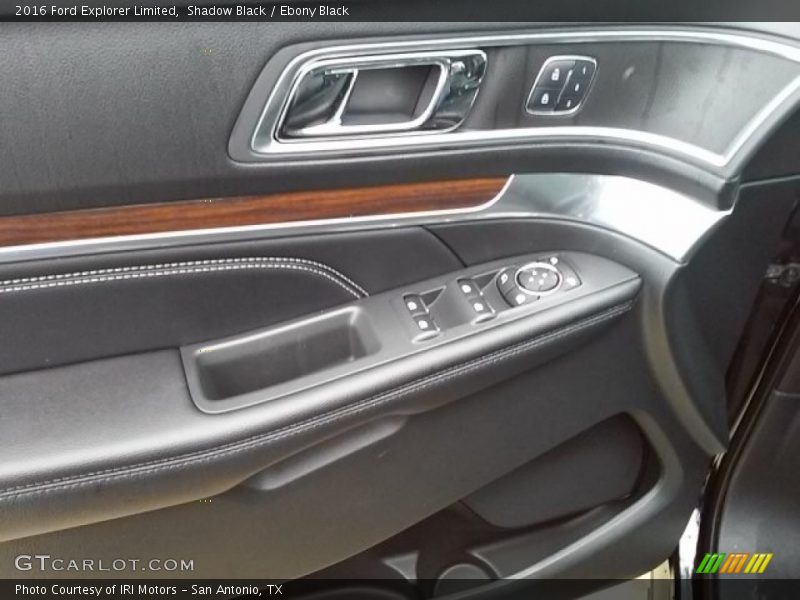 Shadow Black / Ebony Black 2016 Ford Explorer Limited