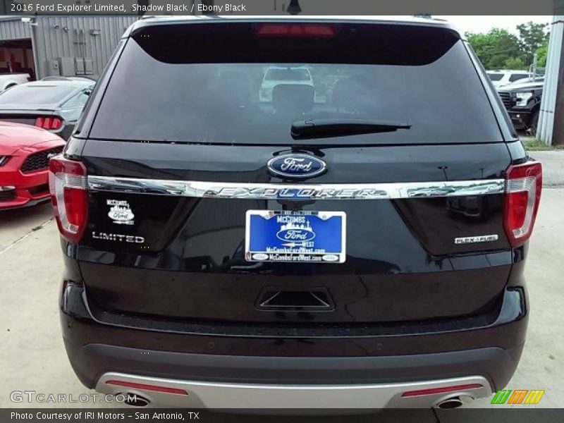 Shadow Black / Ebony Black 2016 Ford Explorer Limited