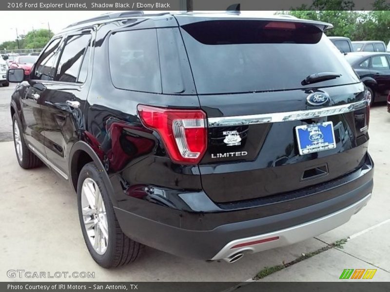 Shadow Black / Ebony Black 2016 Ford Explorer Limited