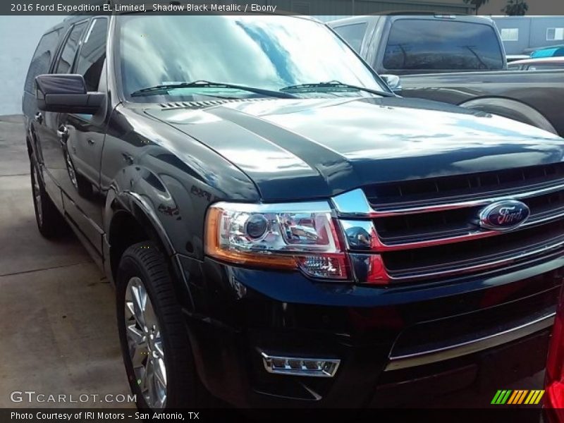 Shadow Black Metallic / Ebony 2016 Ford Expedition EL Limited
