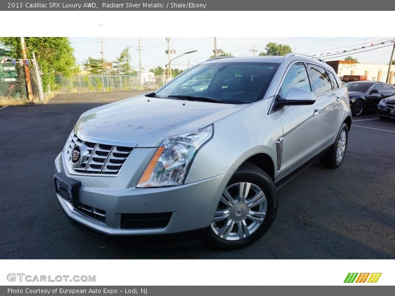 Radiant Silver Metallic / Shale/Ebony 2013 Cadillac SRX Luxury AWD