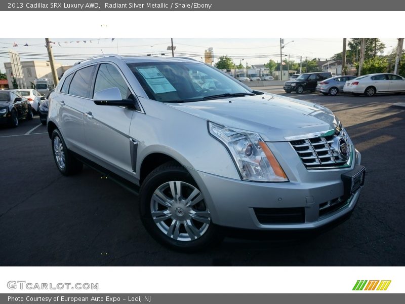 Radiant Silver Metallic / Shale/Ebony 2013 Cadillac SRX Luxury AWD