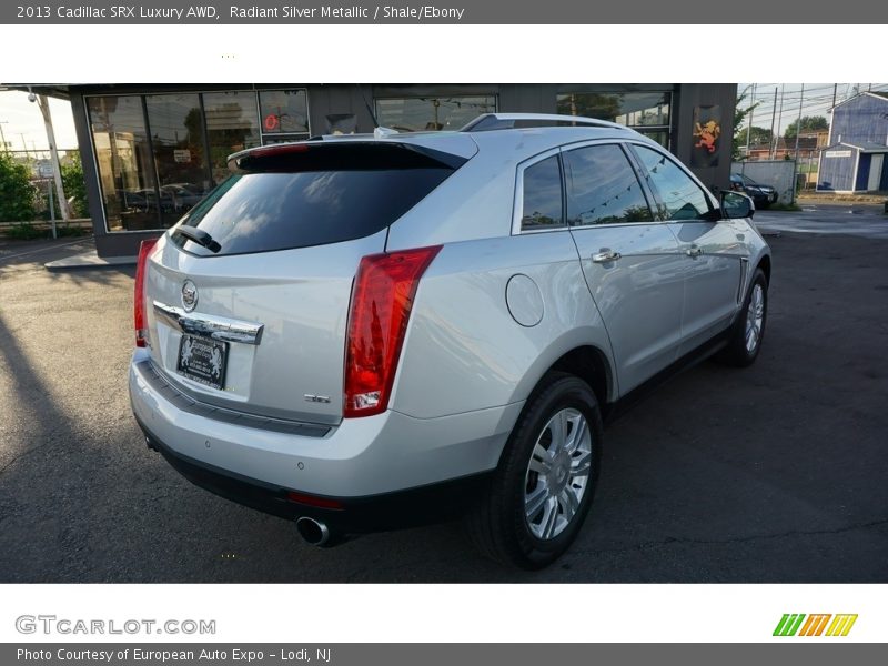 Radiant Silver Metallic / Shale/Ebony 2013 Cadillac SRX Luxury AWD