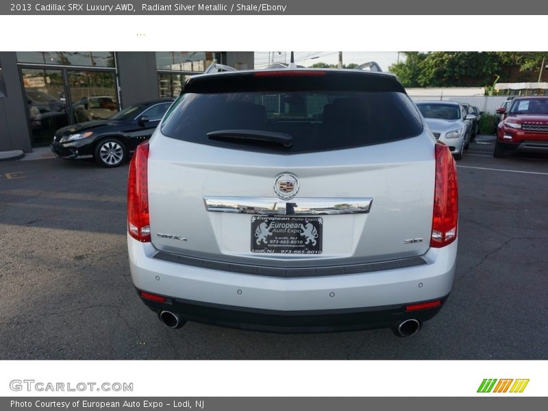 Radiant Silver Metallic / Shale/Ebony 2013 Cadillac SRX Luxury AWD