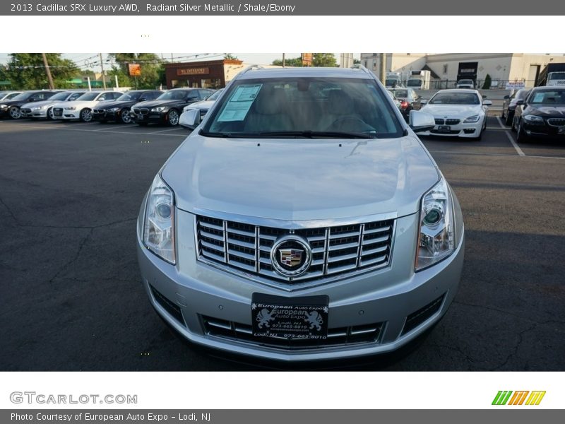 Radiant Silver Metallic / Shale/Ebony 2013 Cadillac SRX Luxury AWD