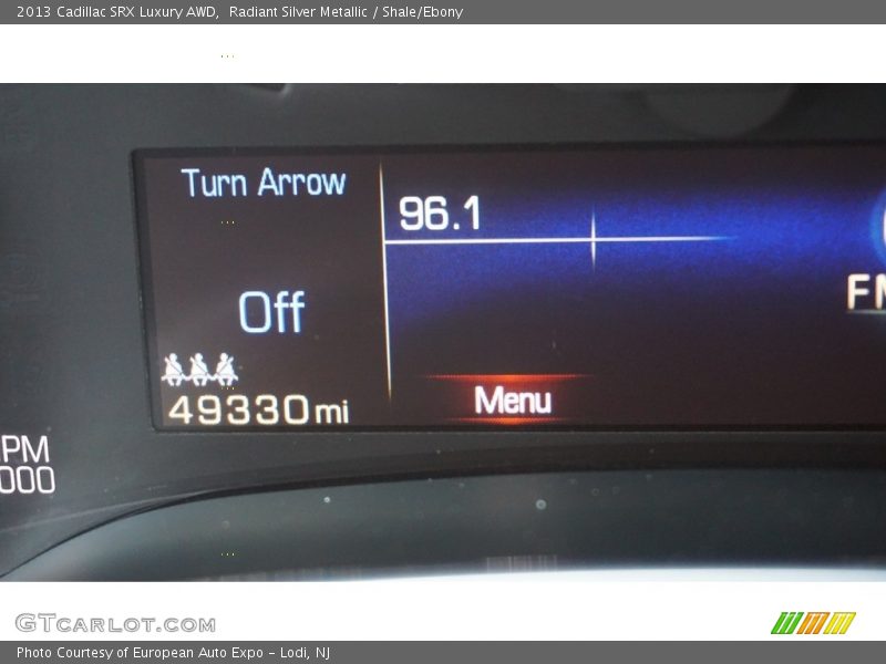 Radiant Silver Metallic / Shale/Ebony 2013 Cadillac SRX Luxury AWD