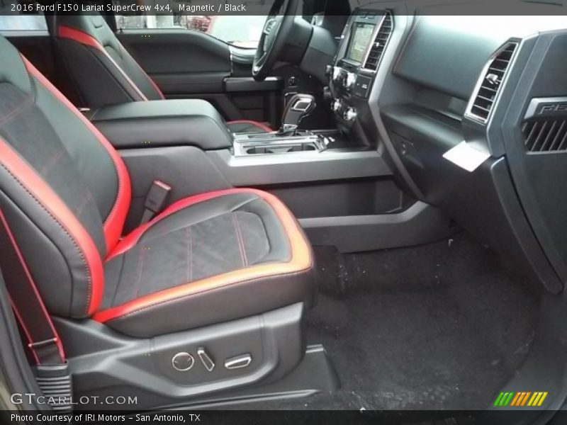 Magnetic / Black 2016 Ford F150 Lariat SuperCrew 4x4