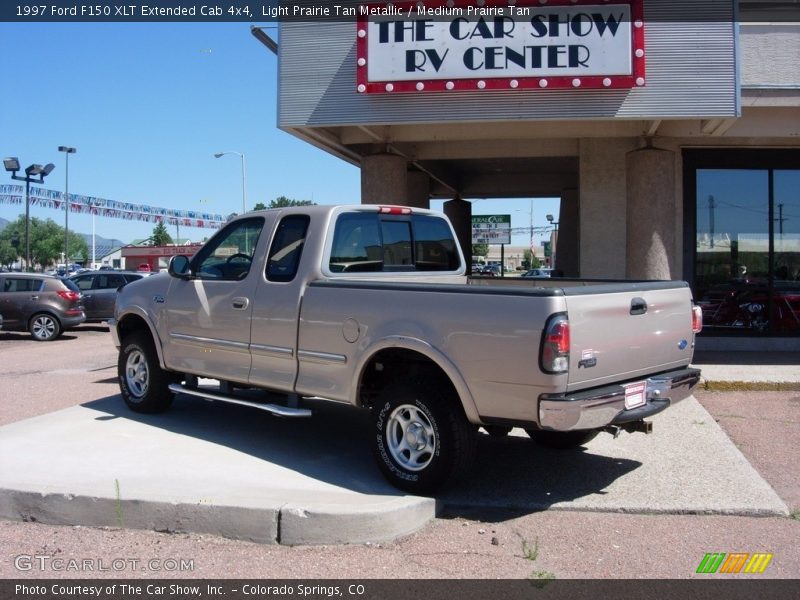 Light Prairie Tan Metallic / Medium Prairie Tan 1997 Ford F150 XLT Extended Cab 4x4