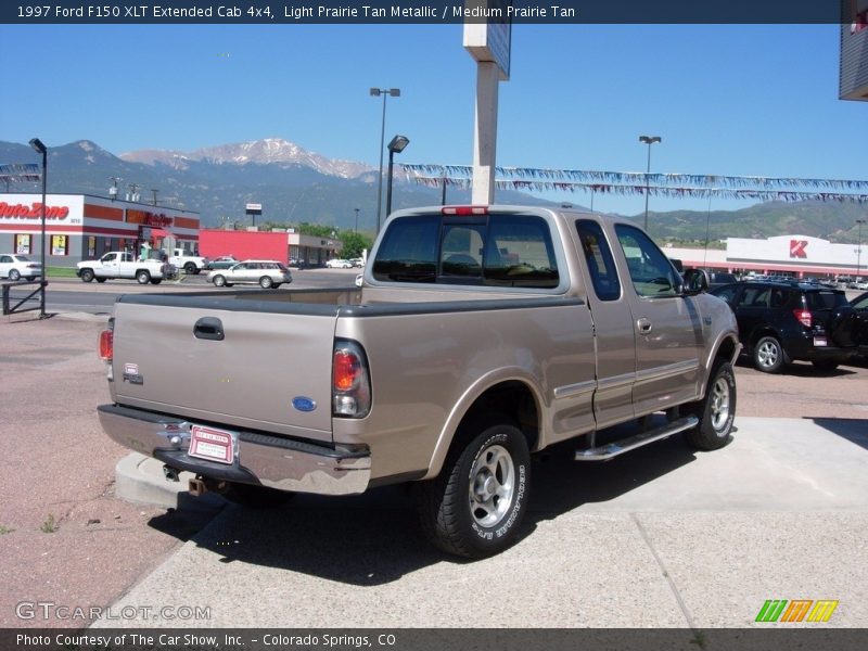 Light Prairie Tan Metallic / Medium Prairie Tan 1997 Ford F150 XLT Extended Cab 4x4