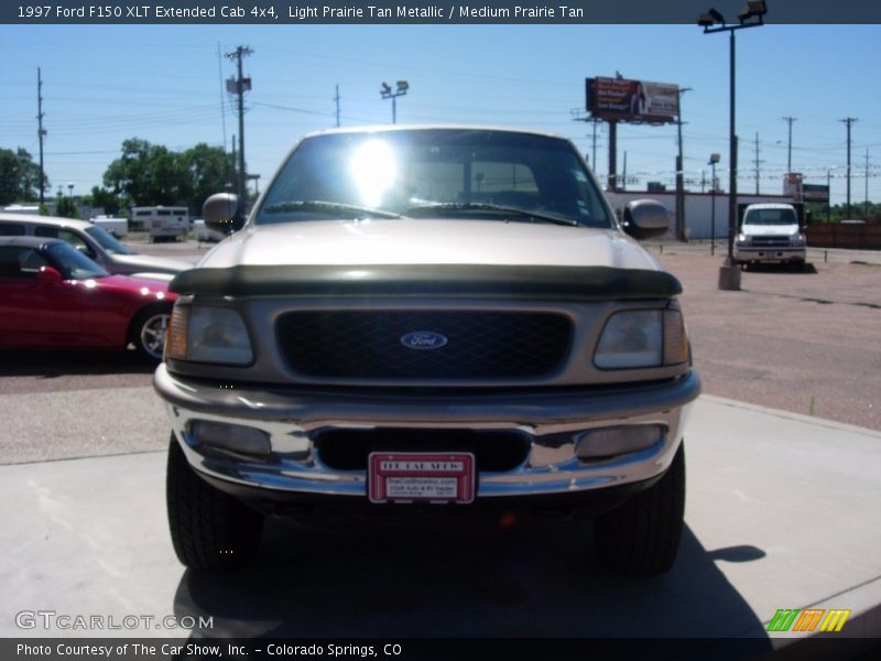 Light Prairie Tan Metallic / Medium Prairie Tan 1997 Ford F150 XLT Extended Cab 4x4
